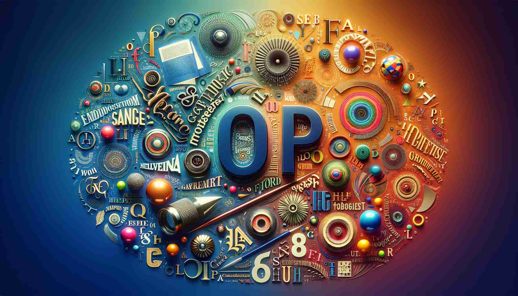 Una imagen que ilustra la tipografía imprescindible para diseñadores gráficos