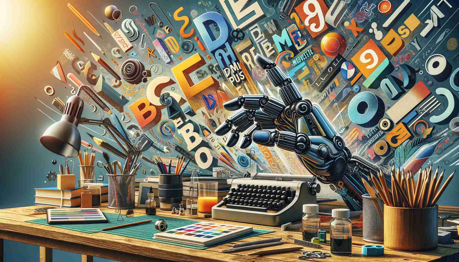 Una imagen que ilustra las tendencias de diseño gráfico para 2025