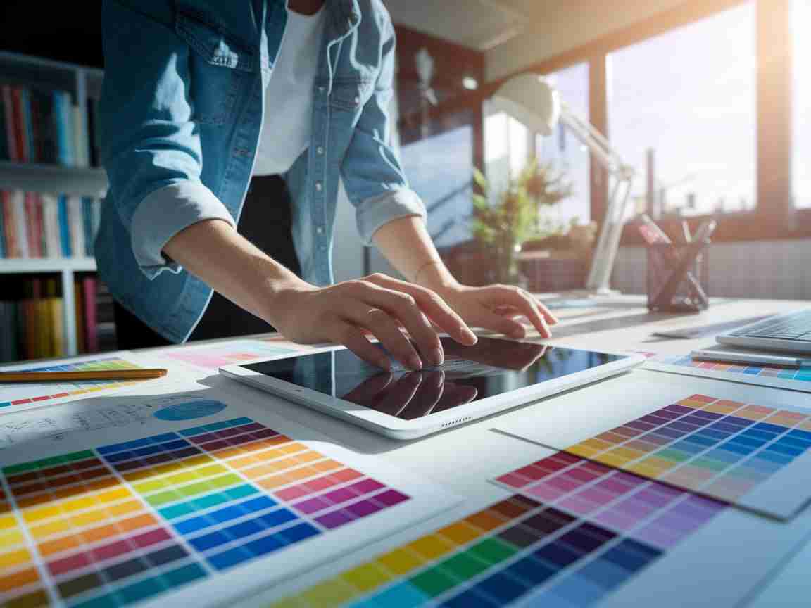 Una imagen que ilustra el impacto de la automatización en los diseñadores gráficos independientes