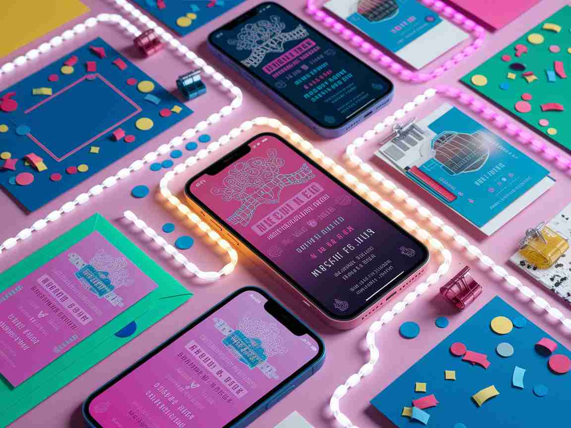 Una imagen que ilustra las mejores prácticas para diseñar invitaciones para dispositivos móviles