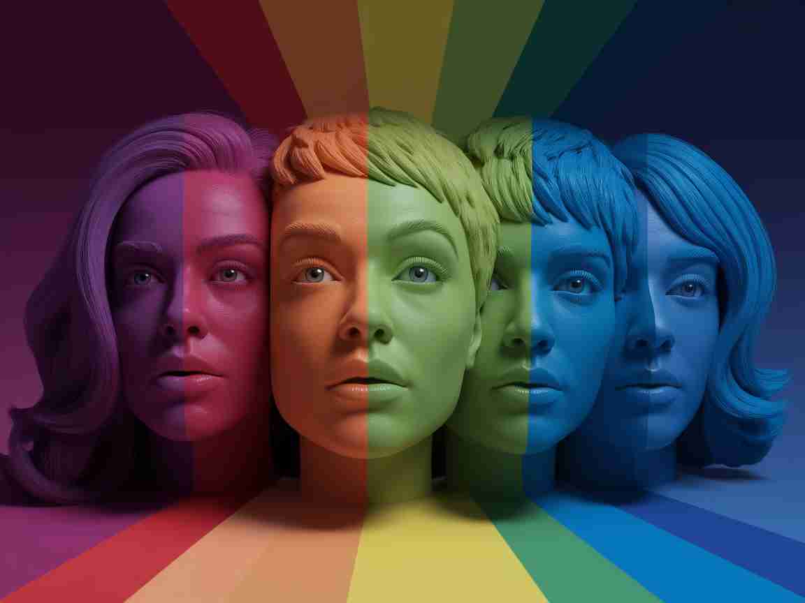 Una imagen que ilustra la psicología del color y la influencia emocional en el diseño