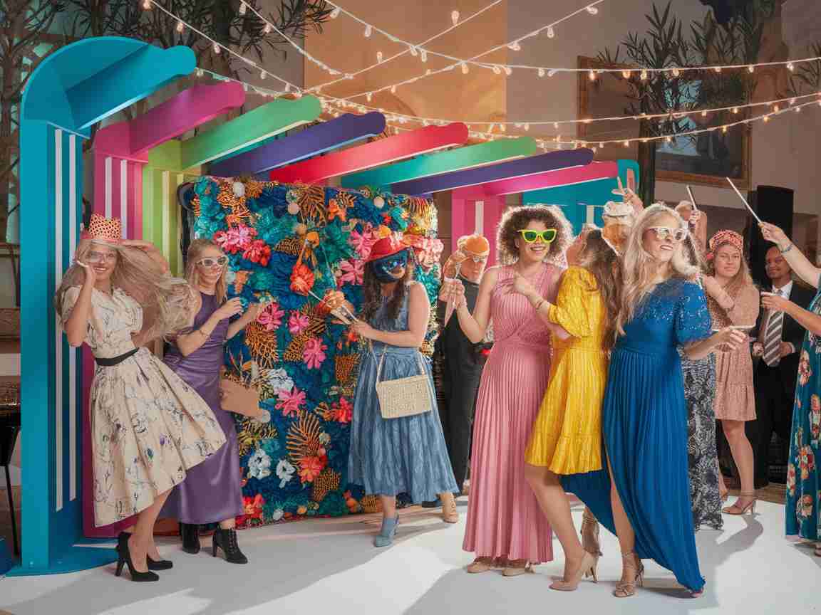 Una imagen que ilustra los consejos de diseño de la plantilla de fotomatón de fotos para crear experiencias memorables