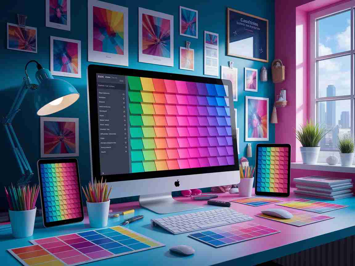 An image illustrating Emerging Color Palette Generators How AI Picks Your Brand’s Colors