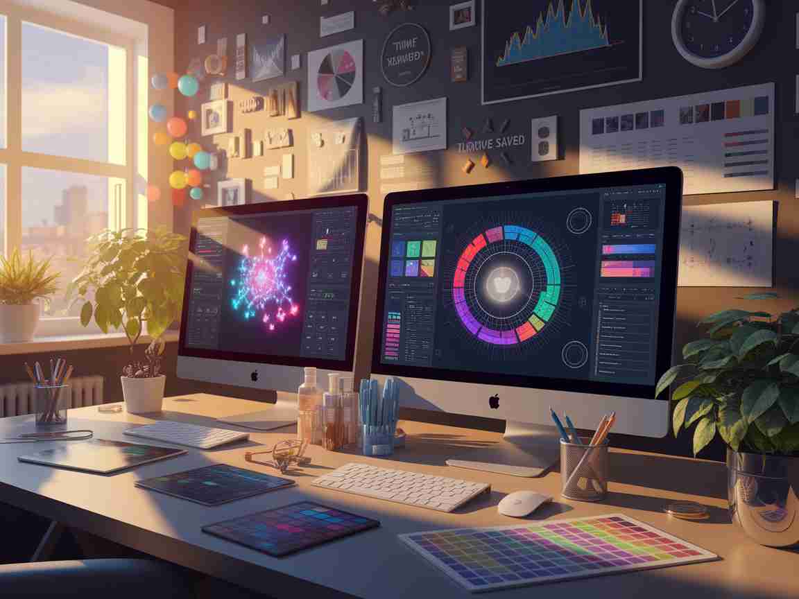 Una imagen que ilustra el prolongaje de IA para flujos de trabajo de diseño gráfico optimizado