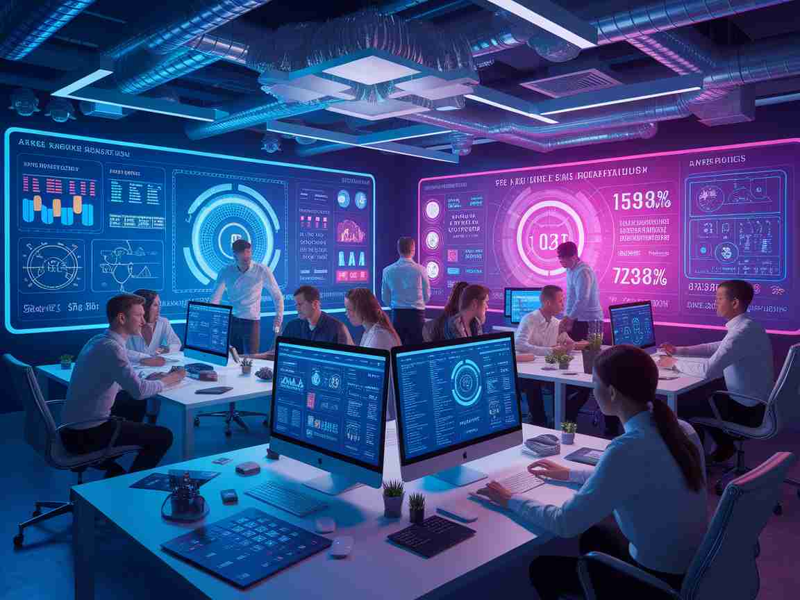 Una imagen que ilustra la utilización de IA para la participación mejorada del usuario en el diseño web