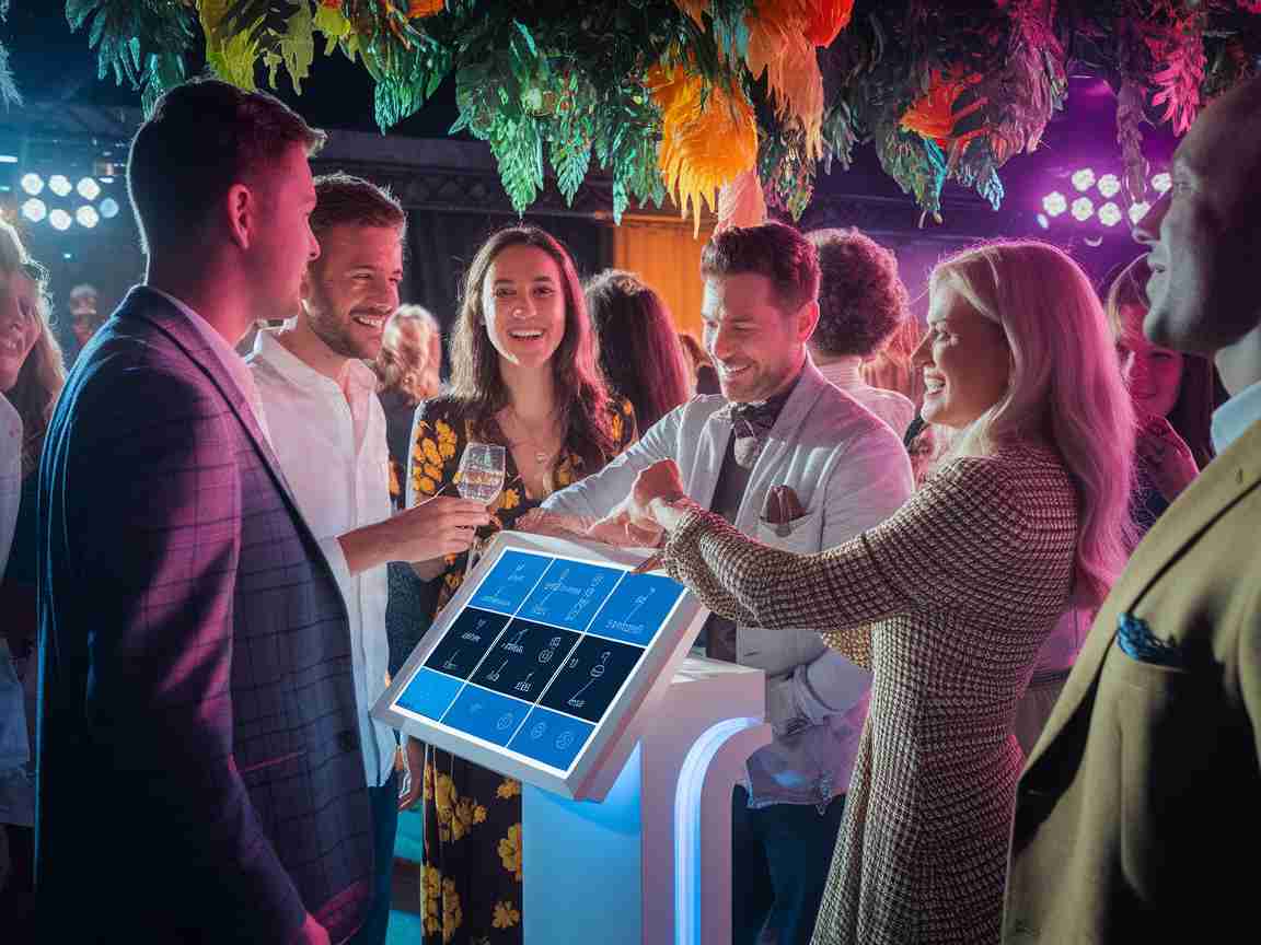 An image illustrating Utilizing AI for Customizable Photo Booth Templates That Wow