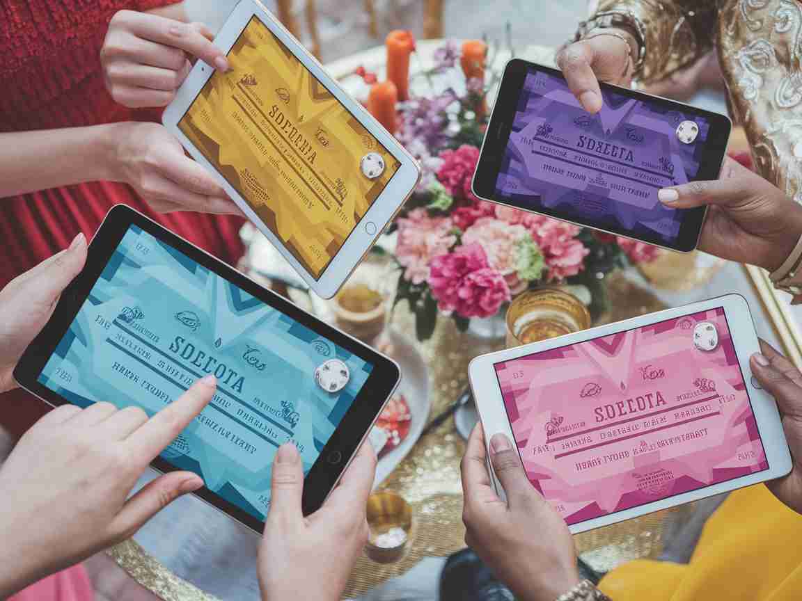 Una imagen que ilustra la creación de invitaciones interactivas interesantes para ocasiones especiales