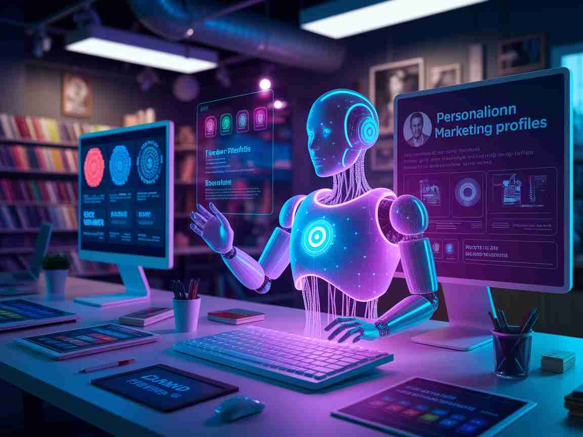 Una imagen que ilustra el futuro de la IA en la personalización de las experiencias de la marca: Redefinir la marca con tecnología inteligente