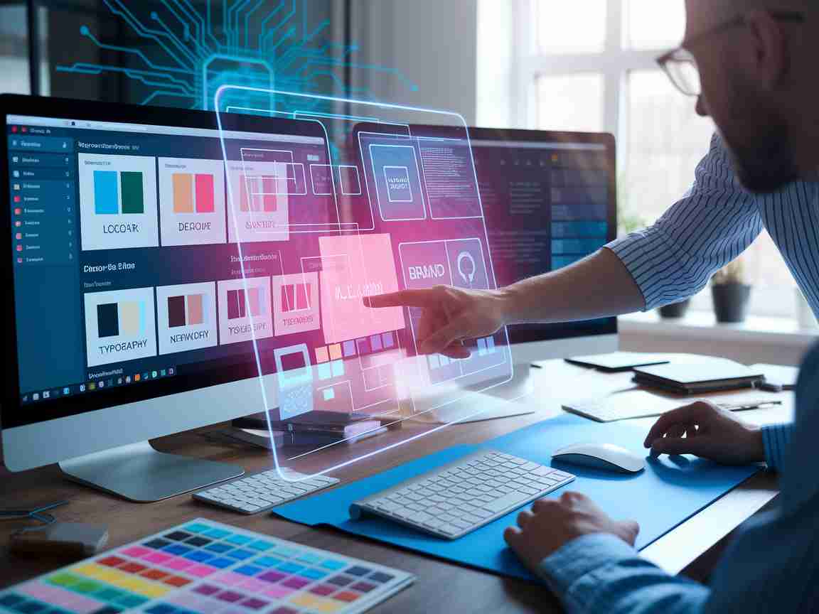 An image illustrating Realtime Brand Audits on Your Website AI Agents That Watch and Fix Drift — AI brand monitoring, website compliance, real-time audits