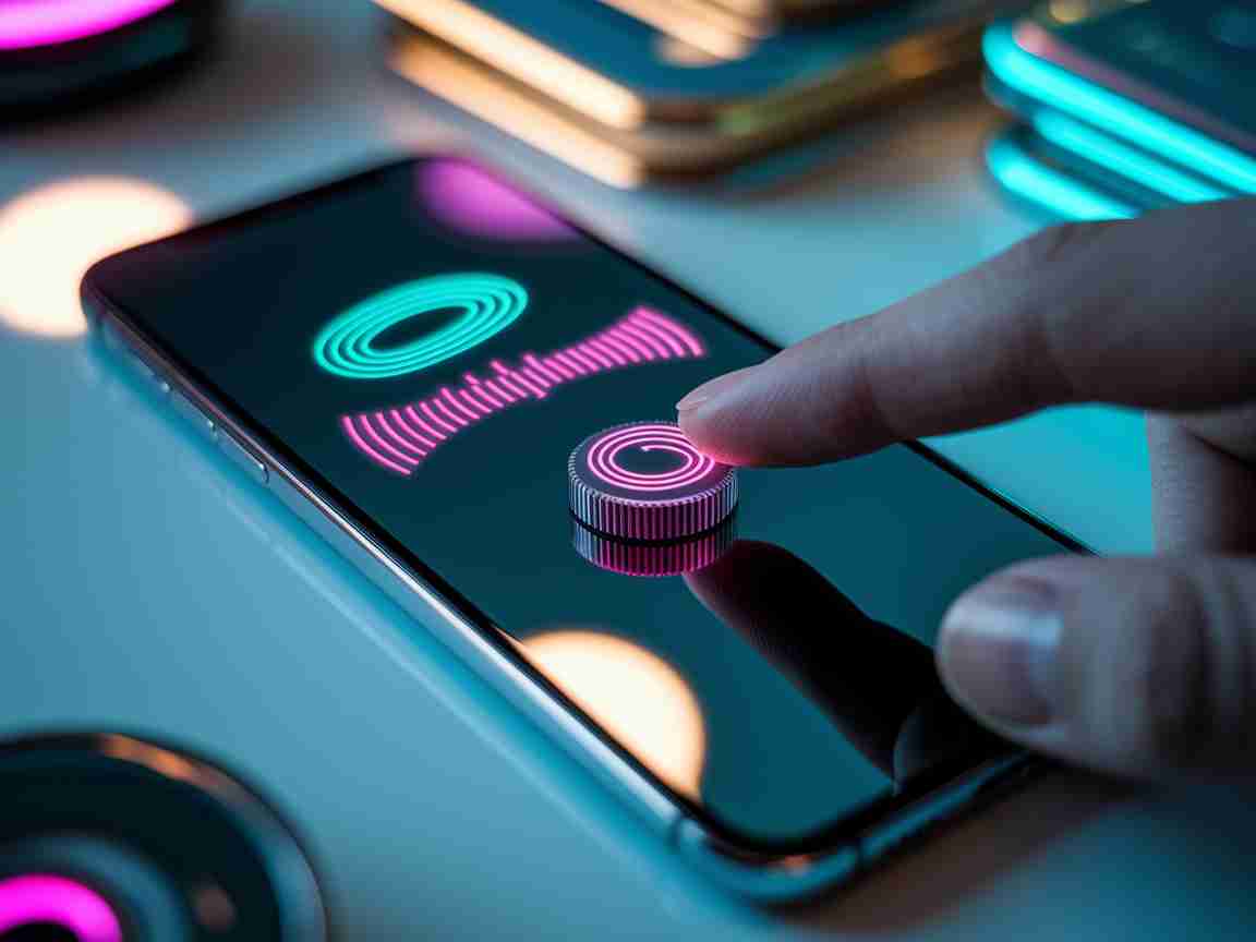 An image illustrating HTML5 Invitation Sound Design Subtle Loops Tap SFX and Respectful Autoplay, mobile invitation audio, invitaciones interactivas, UX sound design