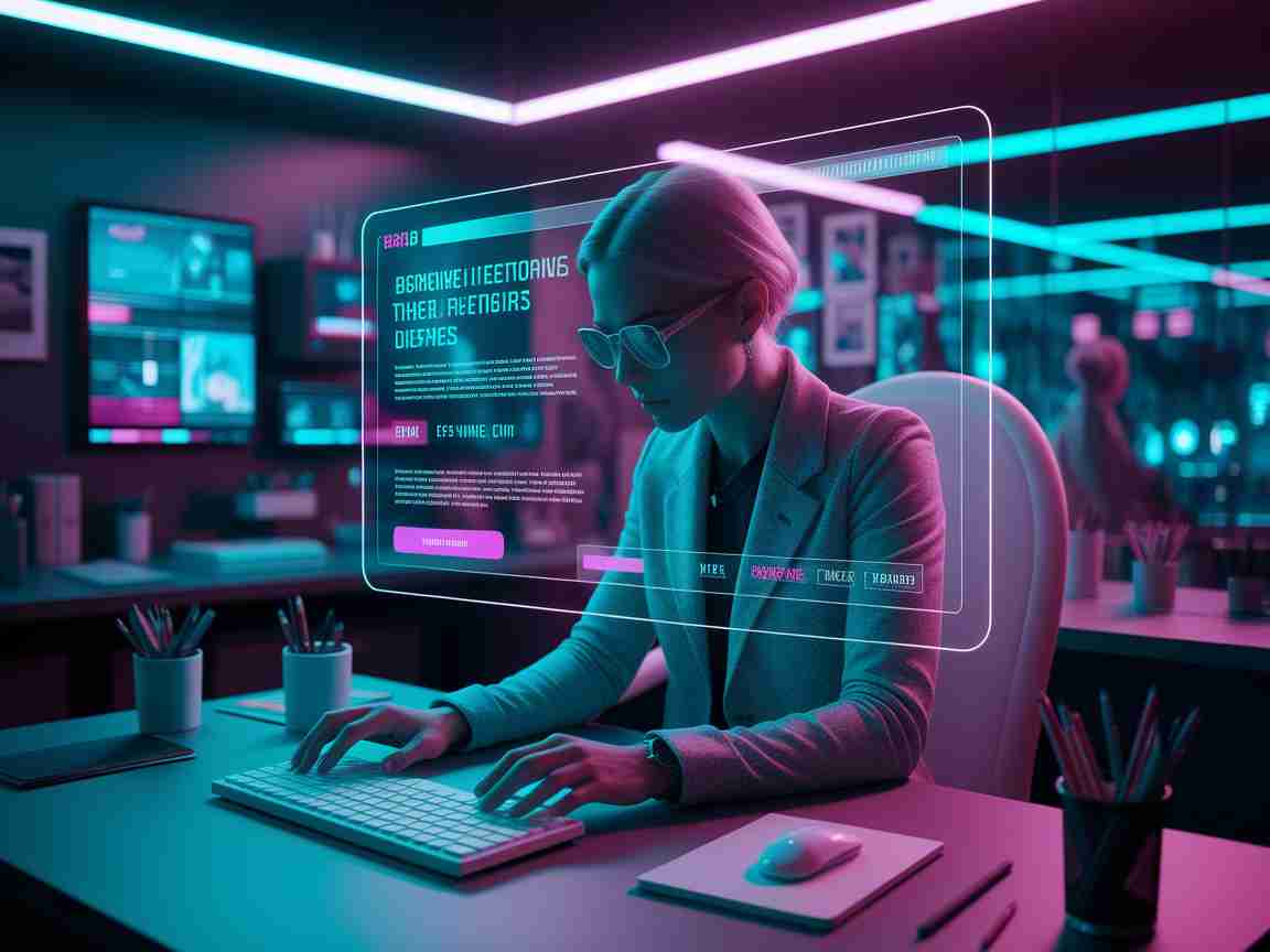 An image illustrating Prompt-to-Page Building Landing Pages with AI Workflows Designers Control