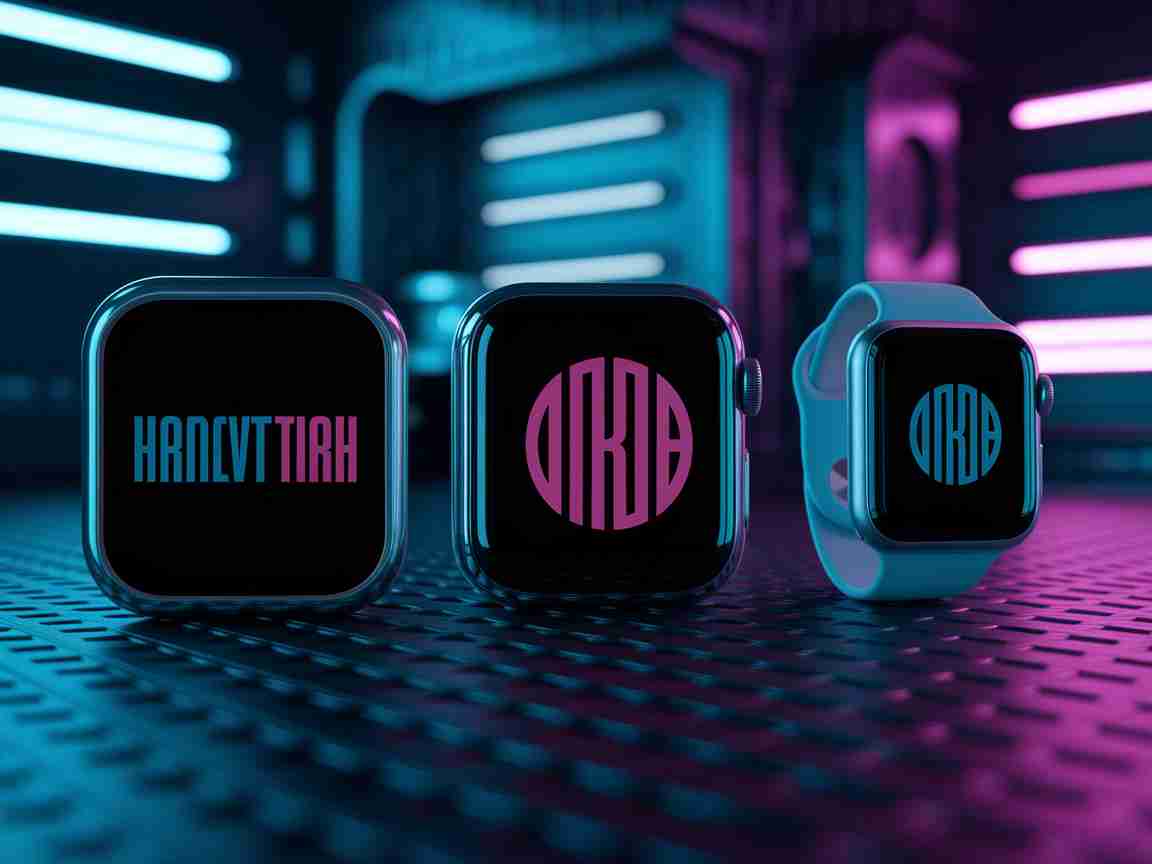 Una imagen que ilustra el diseño de familias de logotipos para pantallas pequeñas.