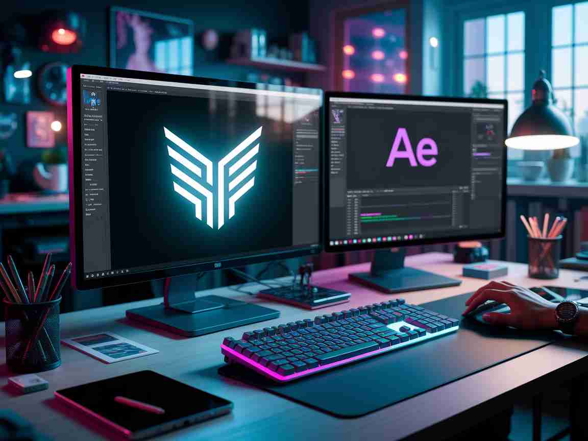 An image illustrating Figma to After Effects Brand Reveal Motion