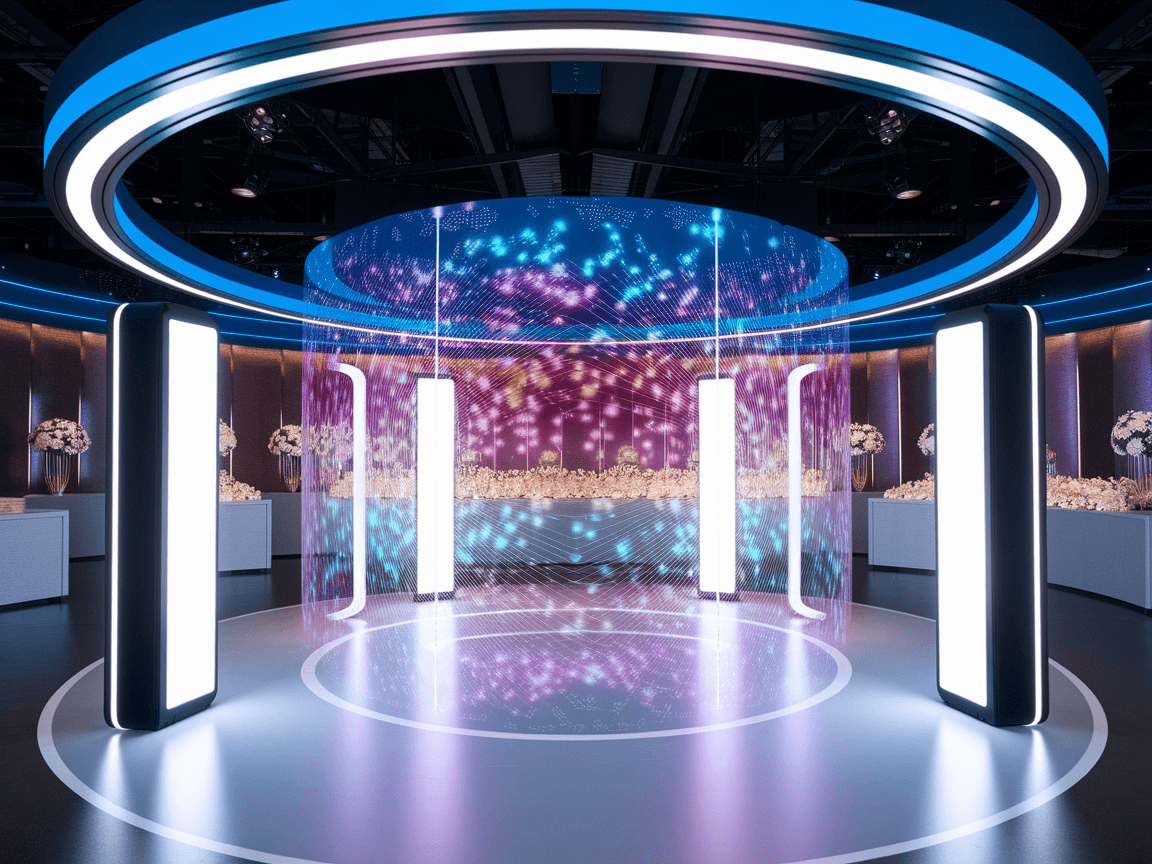 An image illustrating Top 5 360 Overlay Trends for 2026 Elevate Your Events with CreativeBooth.tools