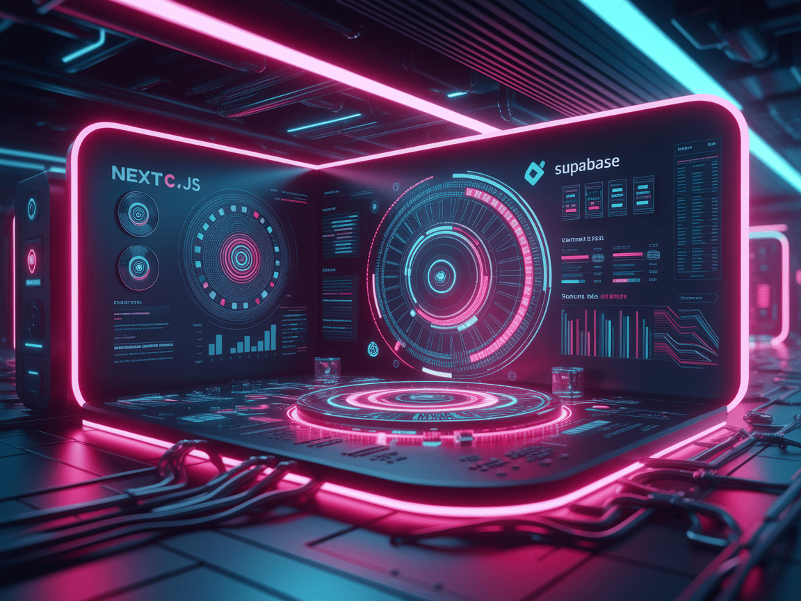 An image illustrating Building for Scale: Why Next.js and Supabase are the Gold Standard for Modern SaaS